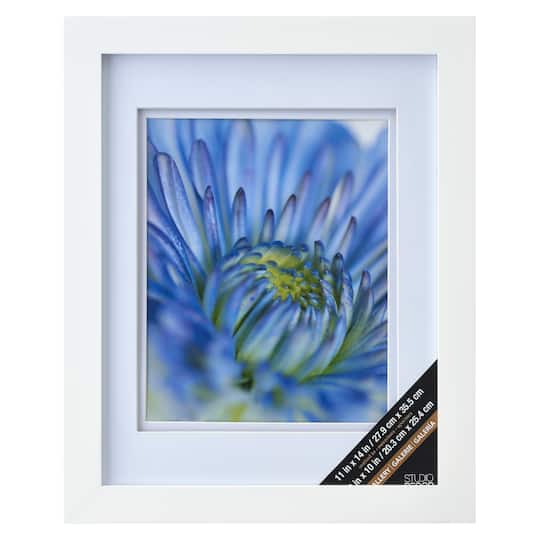 White Gallery Wall Frame with Double Mat by Studio Décor